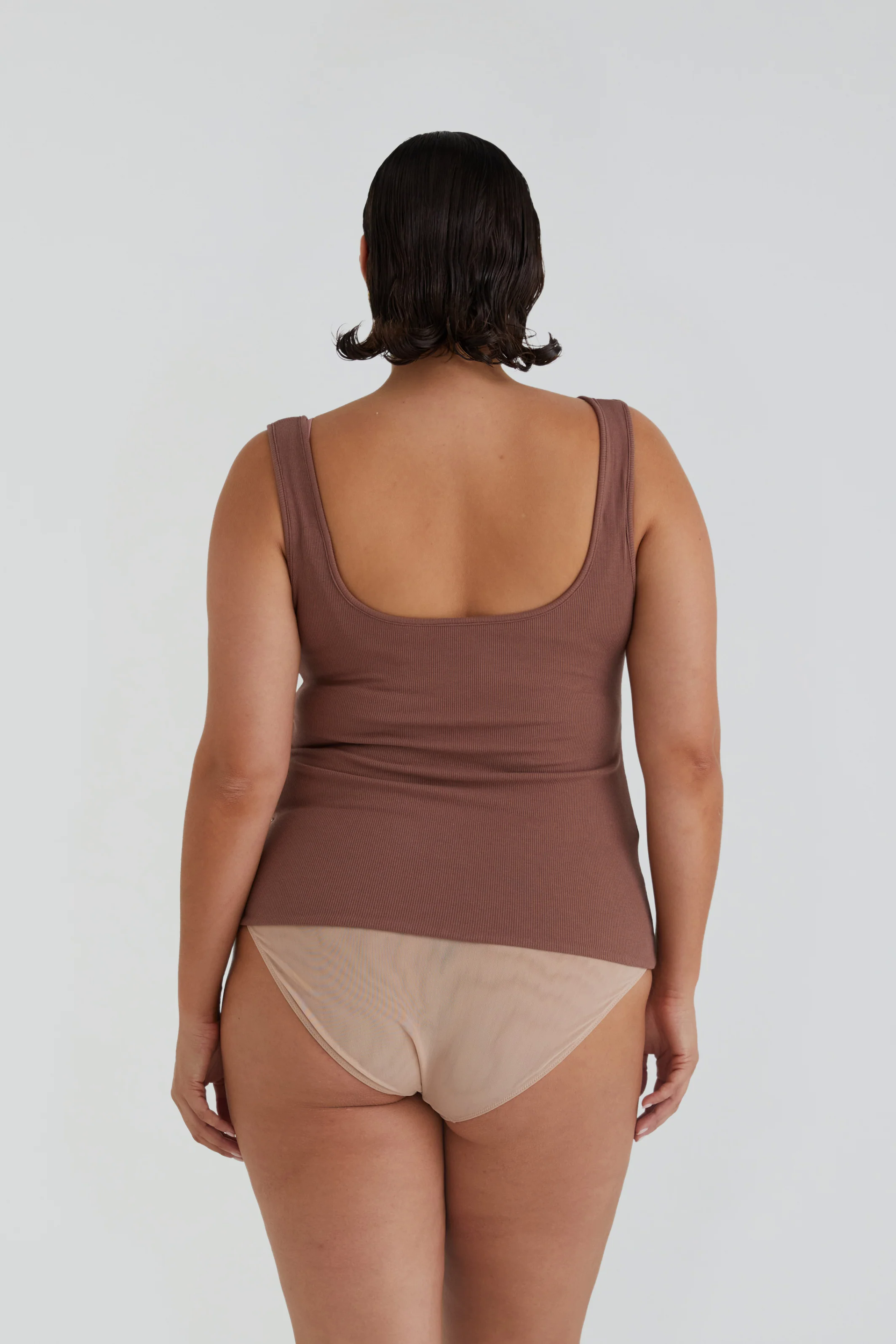 Busty Basics - Notch Neck Tank
