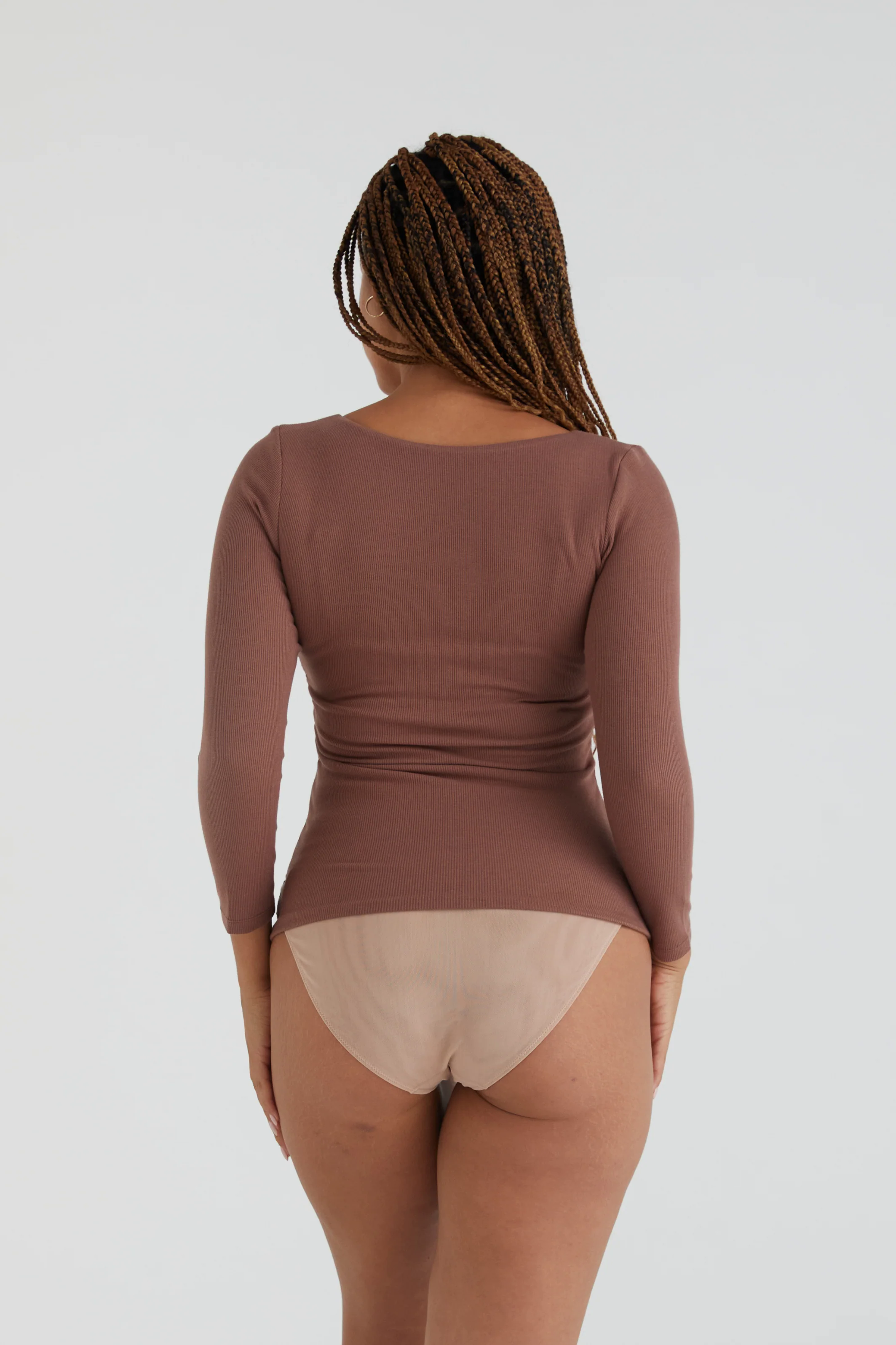 Busty Basics - Henley Top