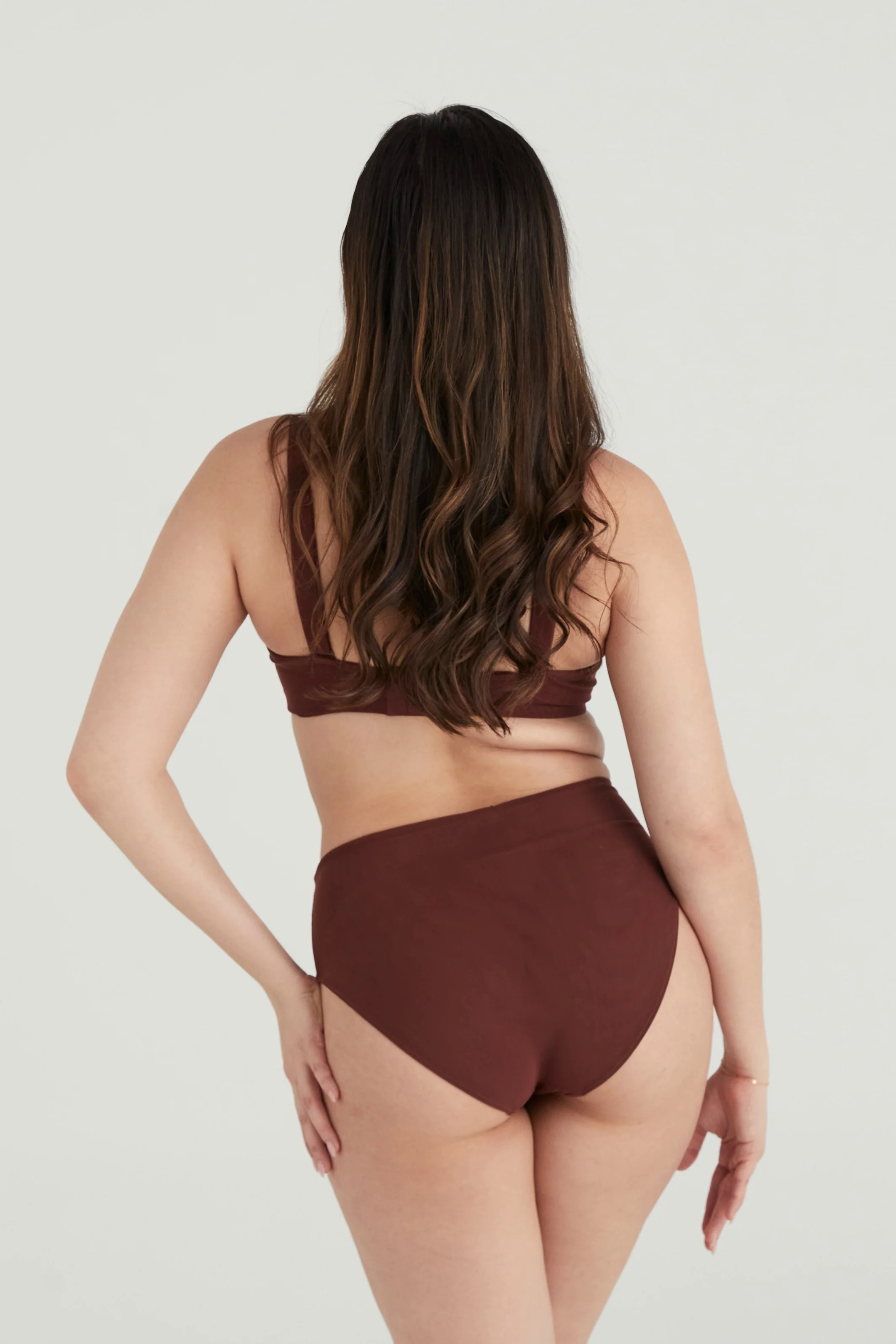 BUSTY BASICS KNICKERS - CLOVE