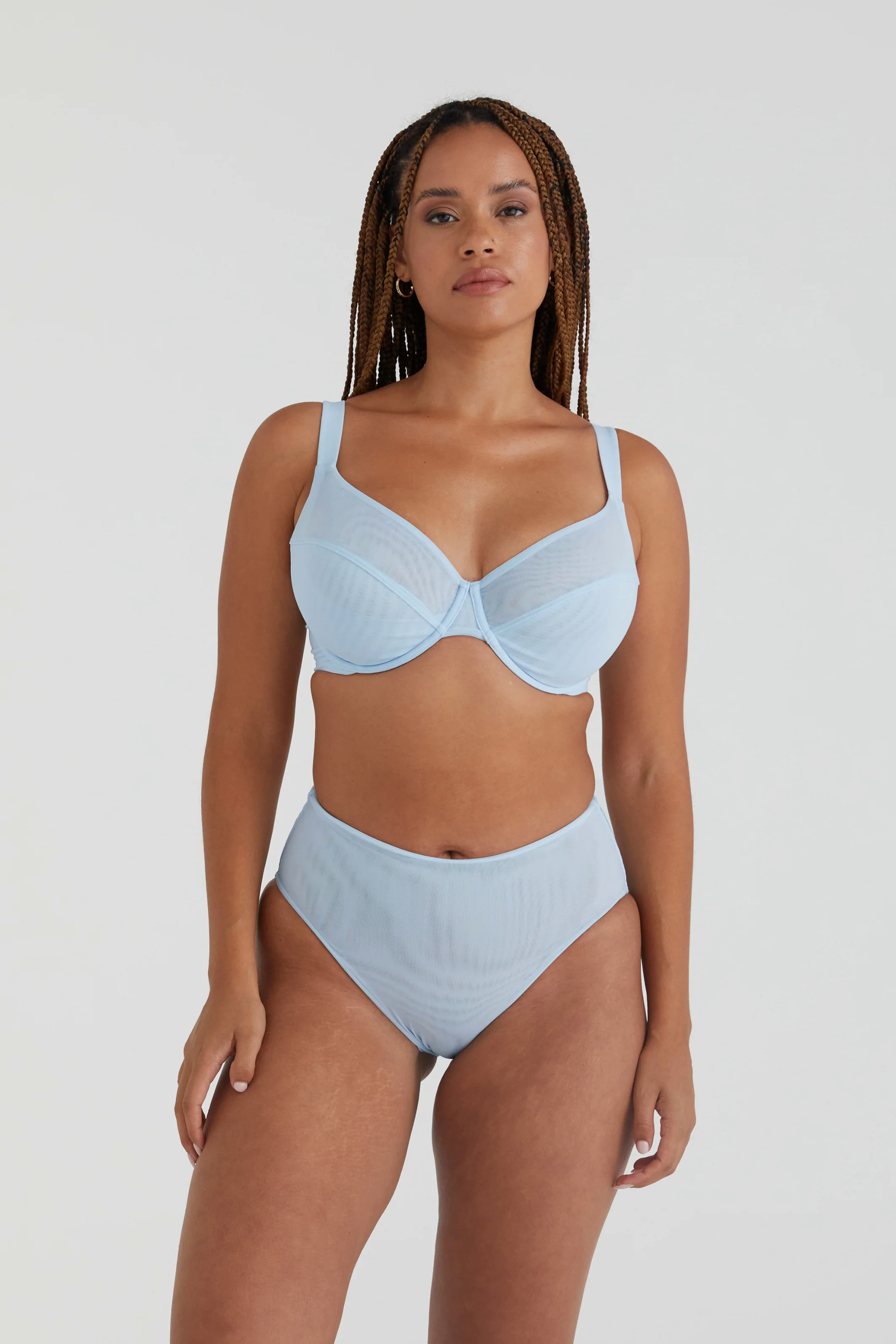BUSTY BASICS KNICKERS - MIST