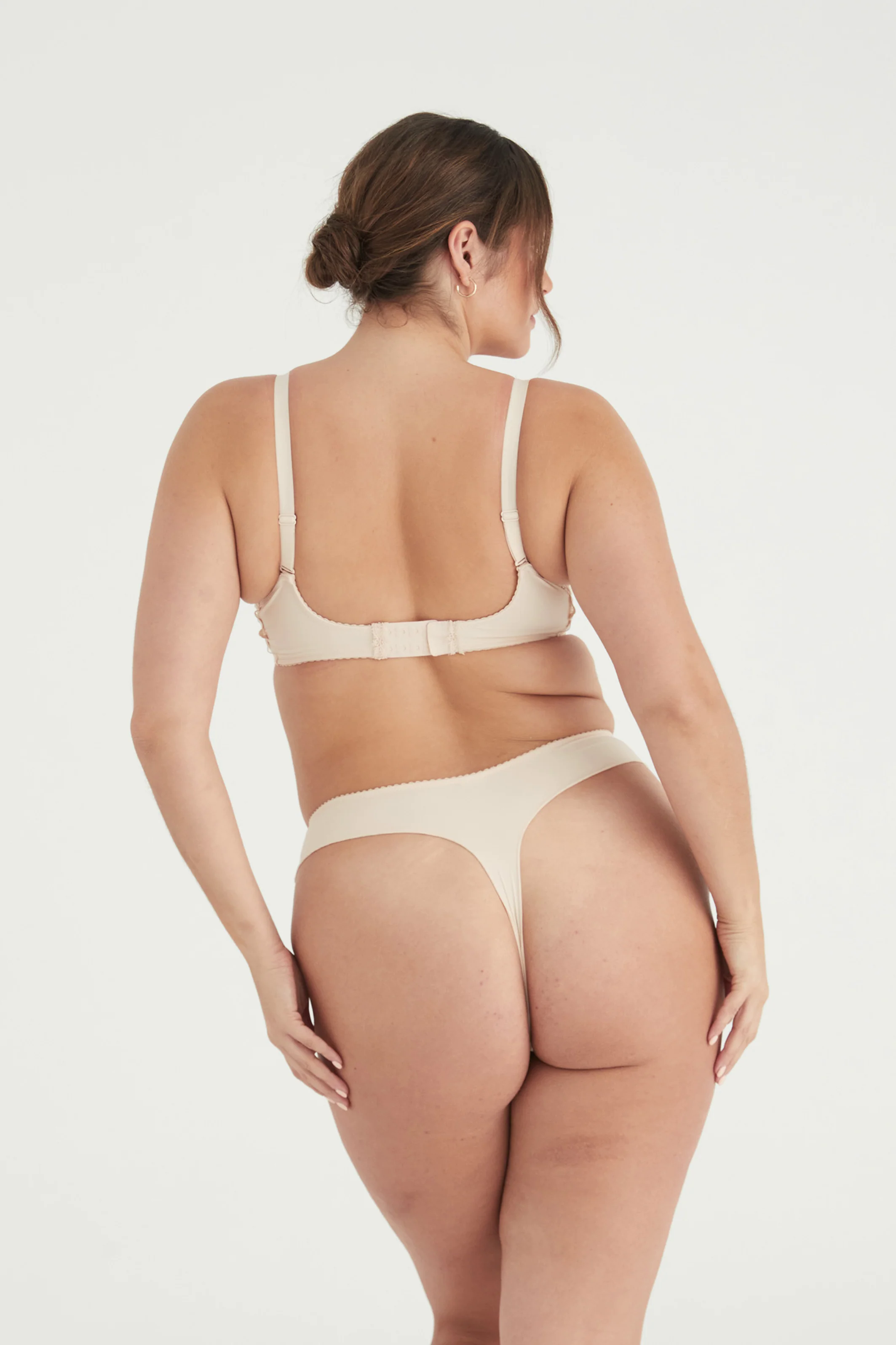 SCARLETT G-STRING - SHEER PINK