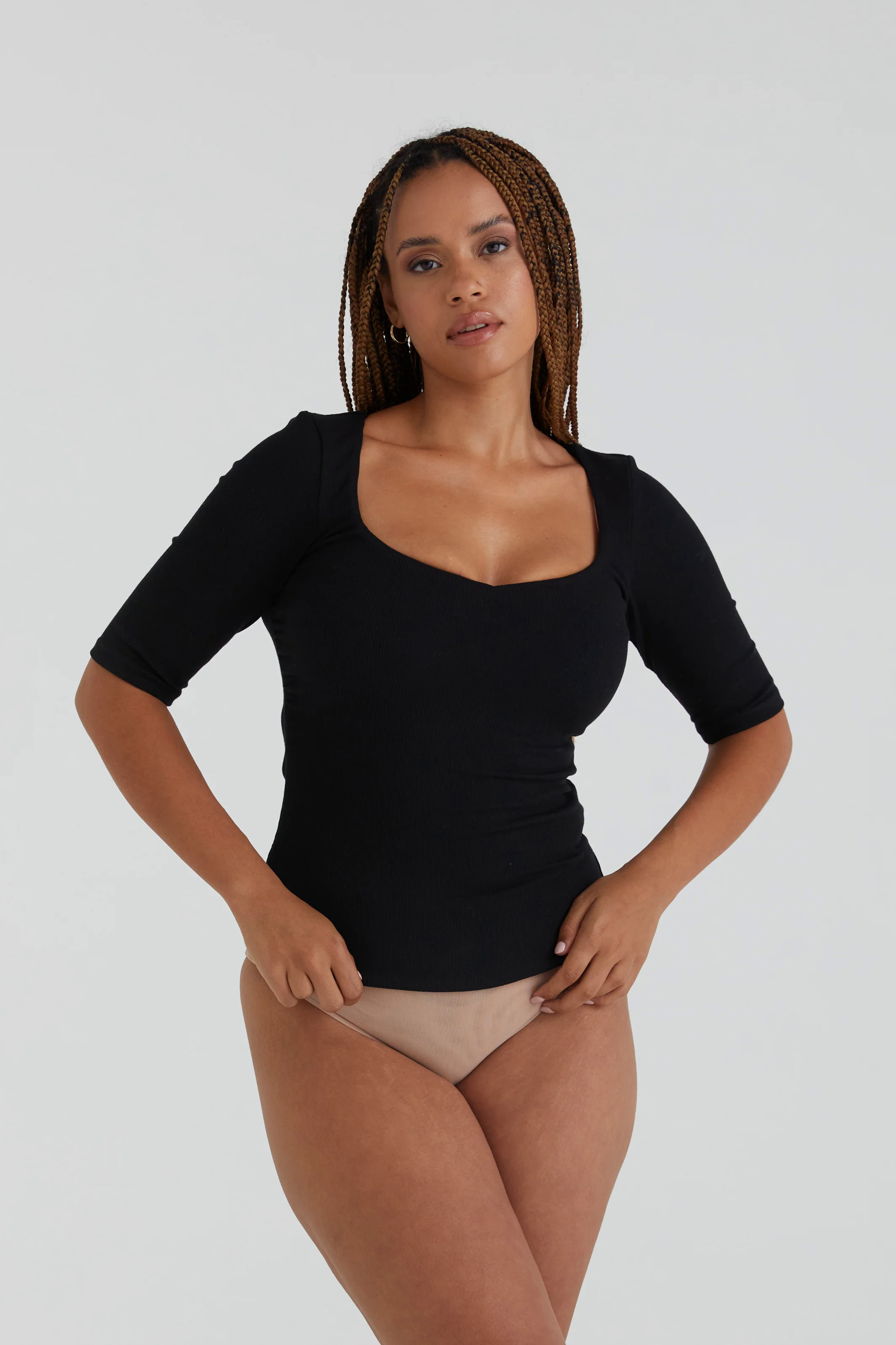 Busty Basics - Sweetheart Half sleeve