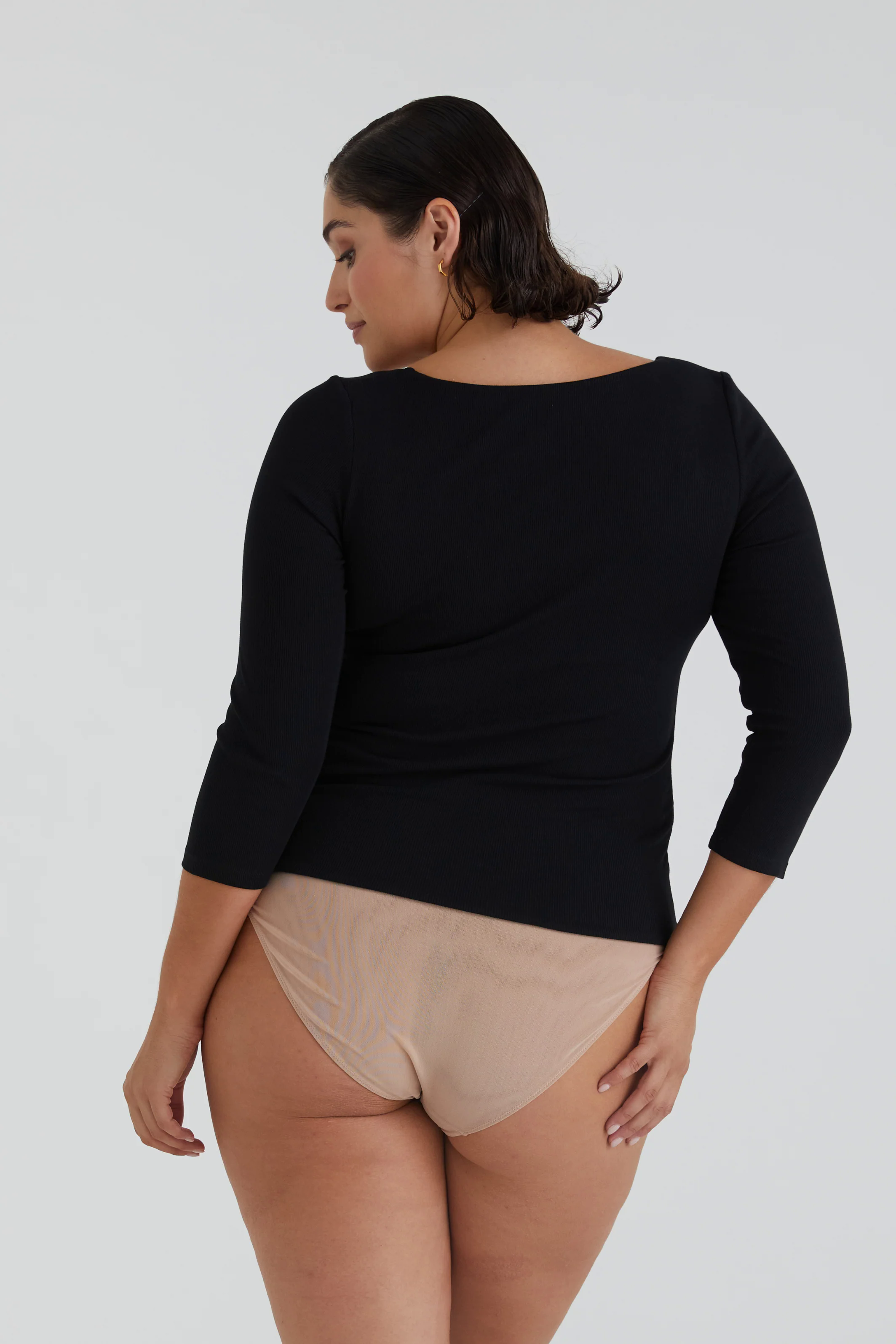 Busty Basics - Henley Top