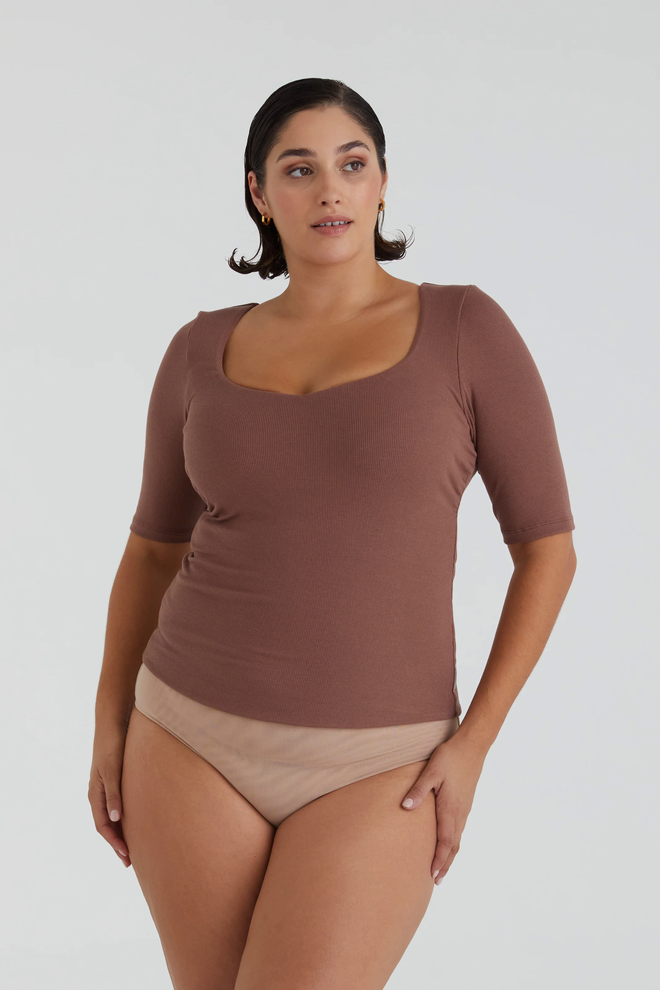 Busty Basics - Sweetheart Half sleeve