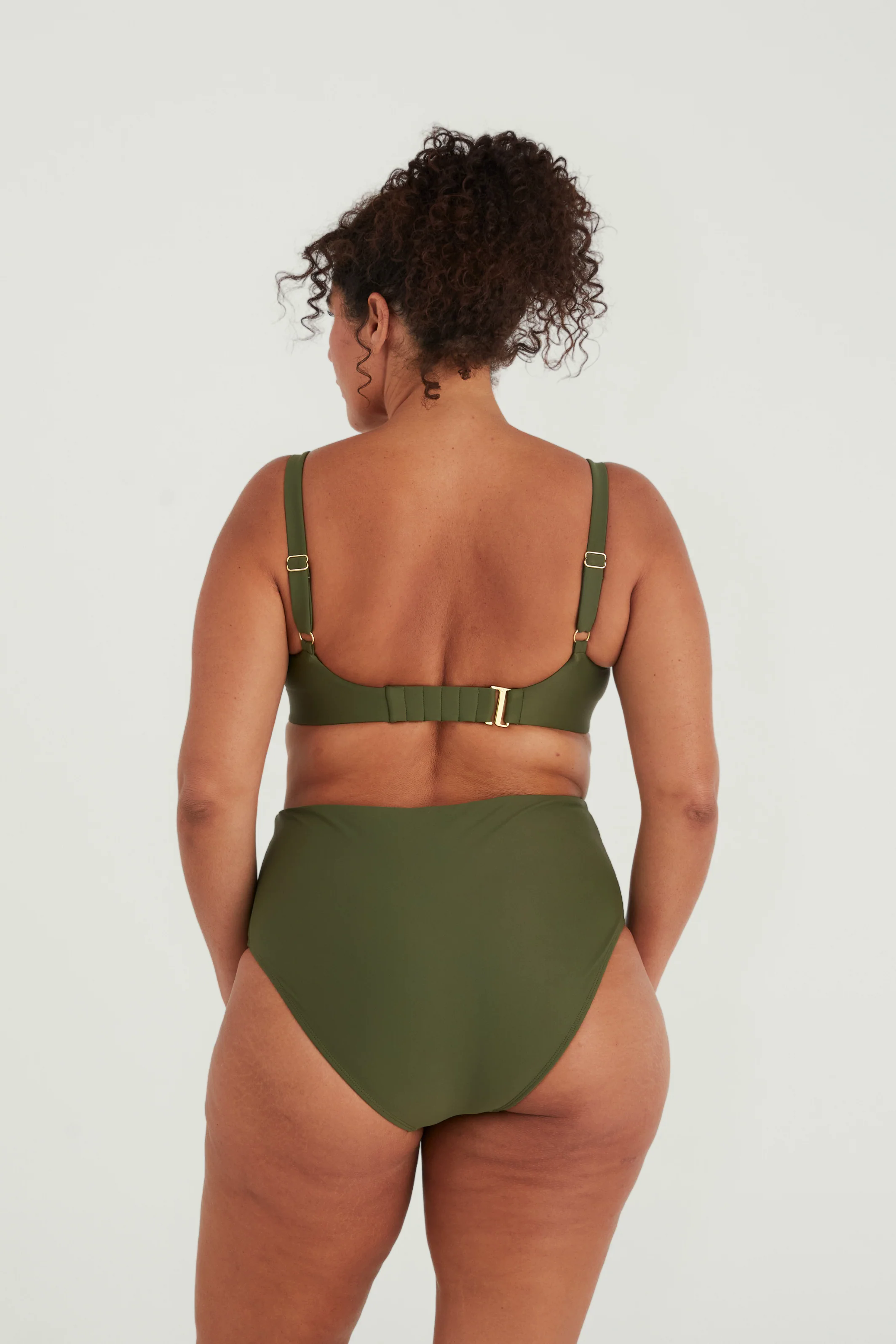 DOLLY BIKINI TOP - MOSS