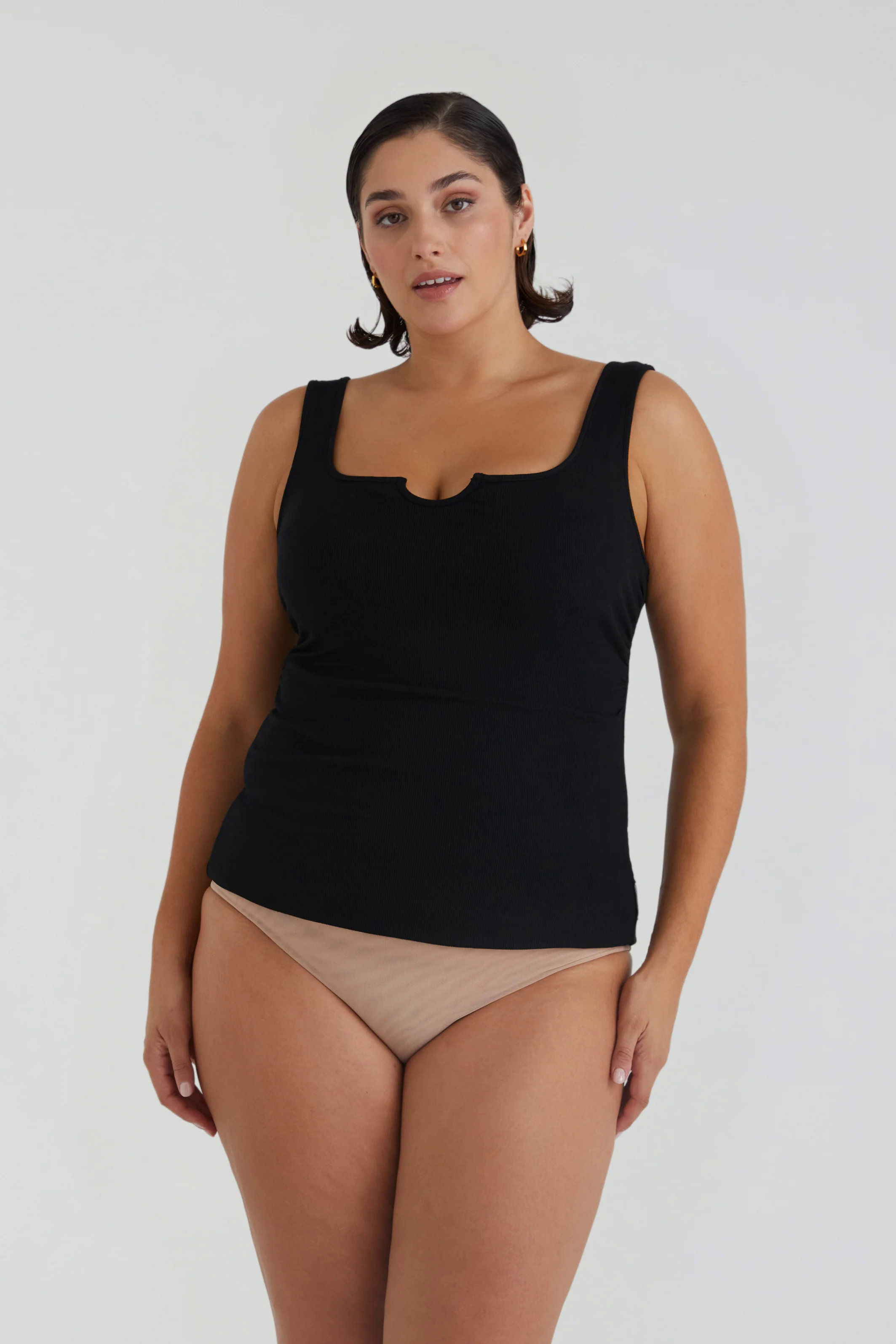 Busty Basics - Notch Neck Tank