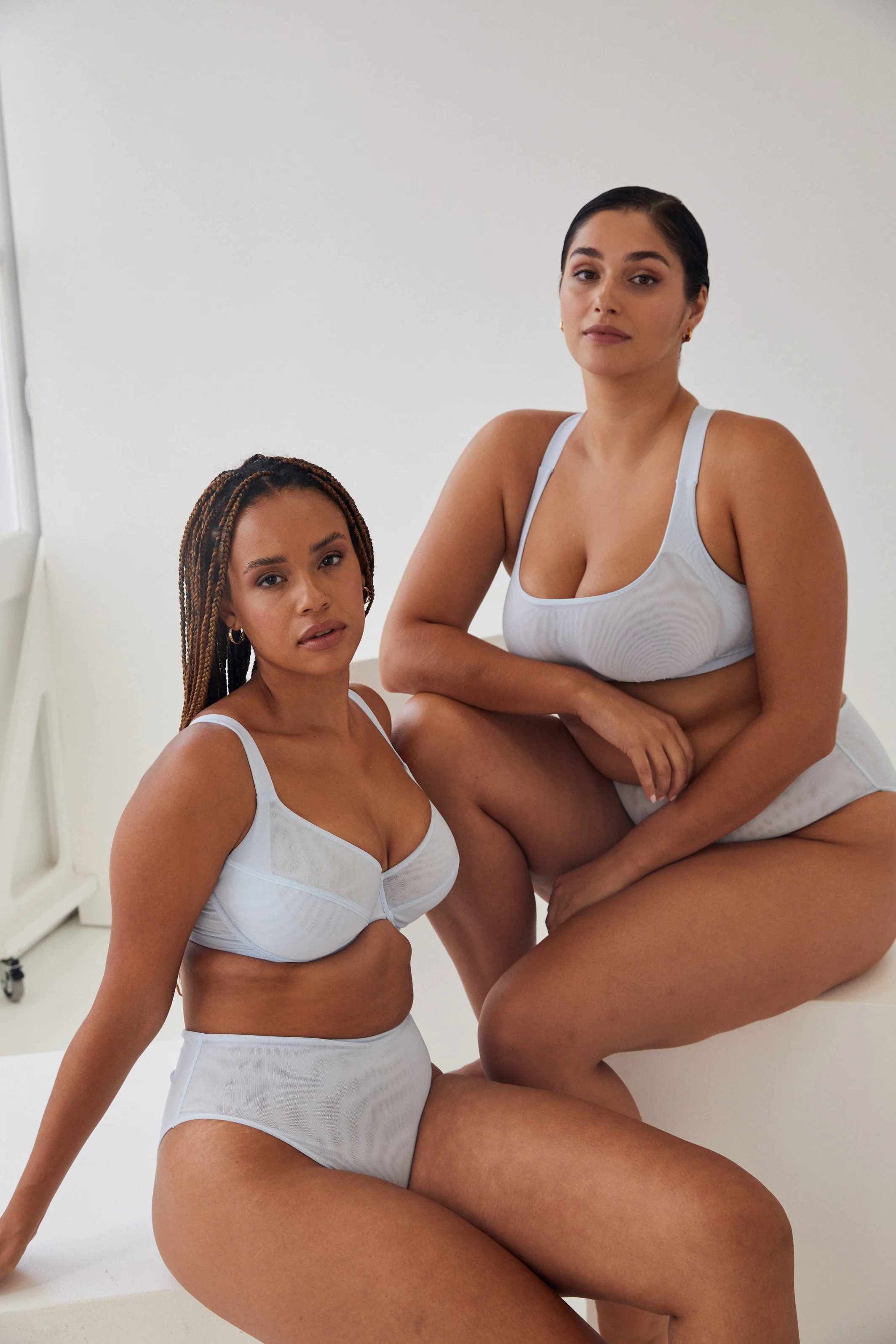 BUSTY BASICS KNICKERS - MIST